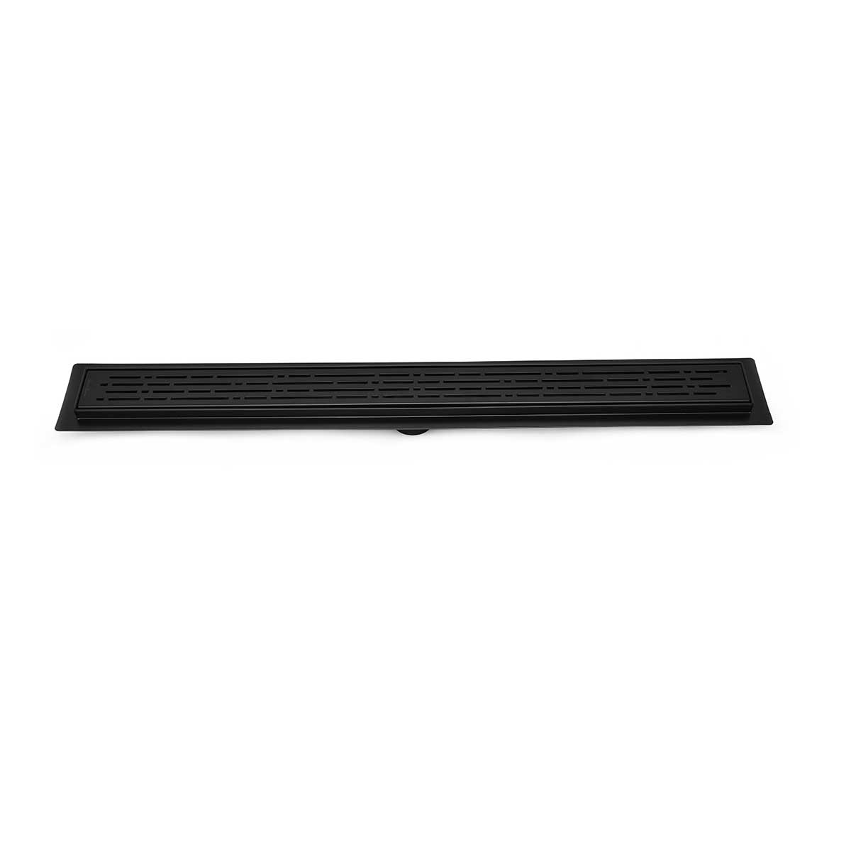 SereneDrains Broken lane design in Matte Black