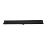 SereneDrains Broken lane design in Matte Black