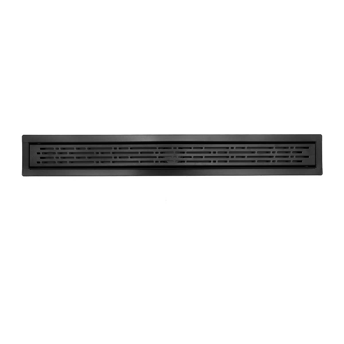 SereneDrains Broken lane design in Matte Black