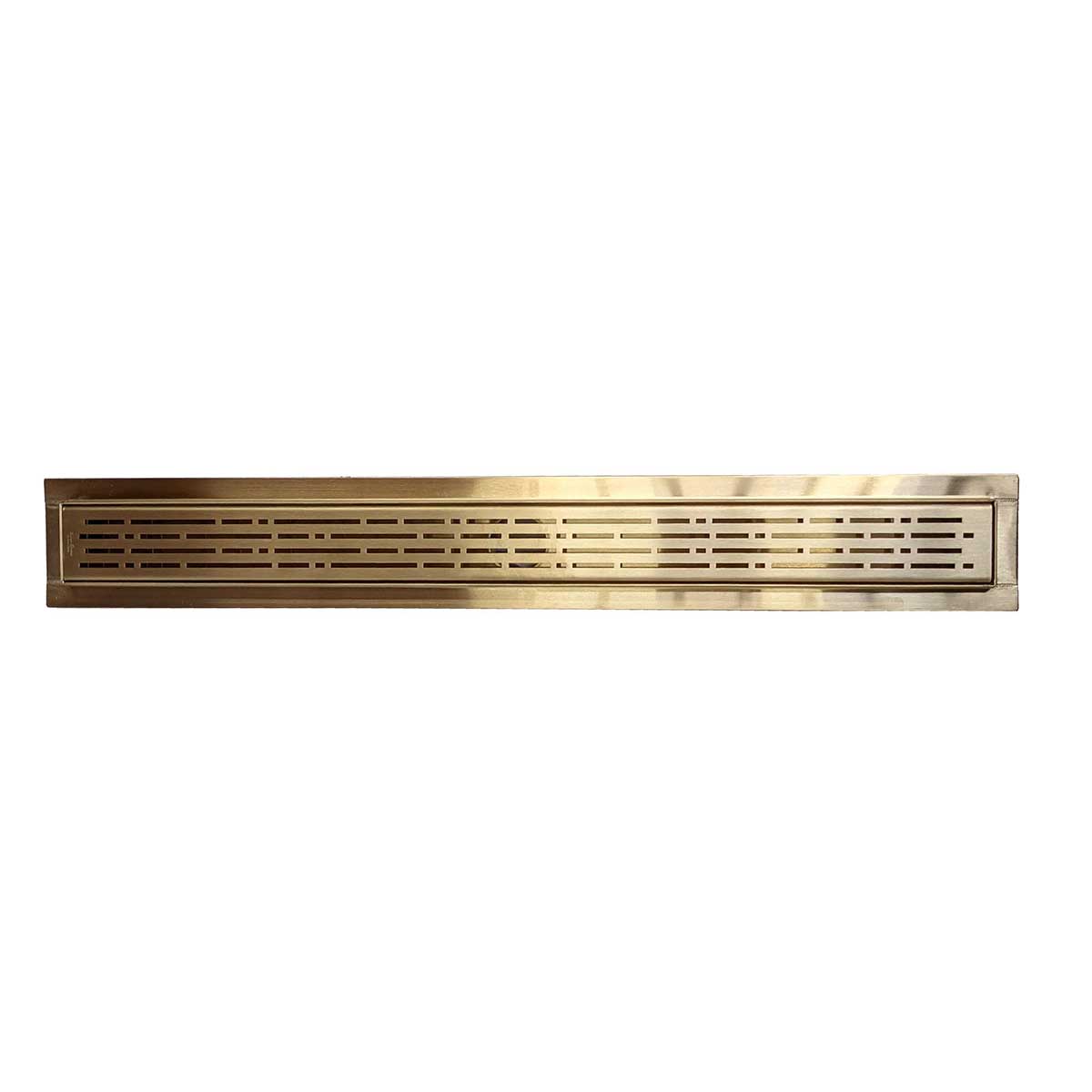 SereneDrain broken lane in Satin gold finish
