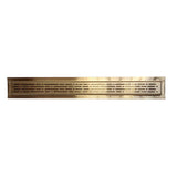 SereneDrain broken lane in Satin gold finish