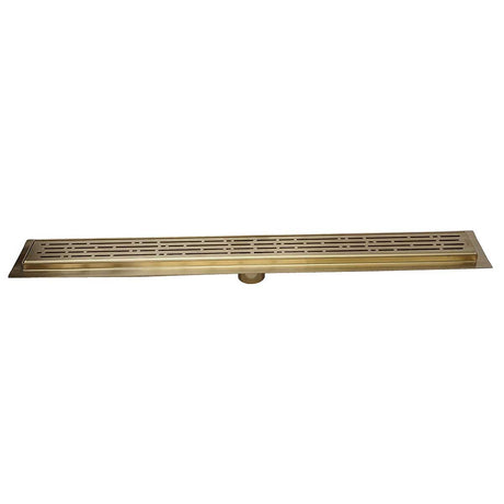 SereneDrain broken lane in Satin gold finish