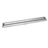SereneDrains Linear Shower Drain Tile Insert Brushed Nickel 24