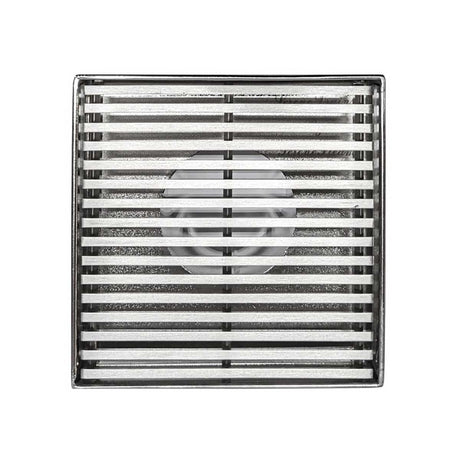 SereneDrains Square Shower Drain Linear Wedge 4