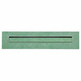 SereneDrains waterproof linear shower drain with tile-ready cover