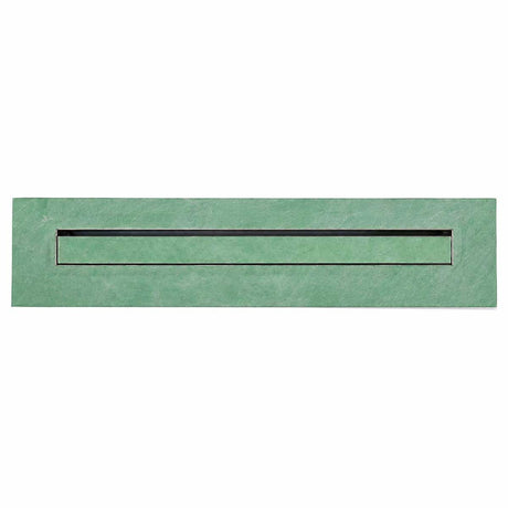SereneDrains waterproof linear shower drain with tile-ready cover
