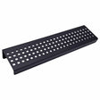 Serene Matte Black rectangular stainless steel shower shelf Traditional Square design