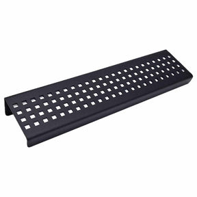 Serene Matte Black rectangular stainless steel shower shelf Traditional Square design