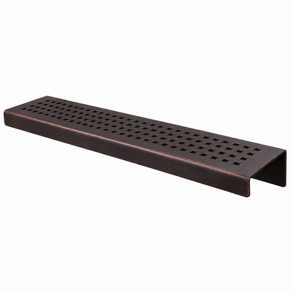 Serene Rectangle Traditional Square shower shelf in Oil Rubbed Bronze