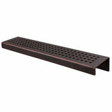 Serene Rectangle Traditional Square shower shelf in Oil Rubbed Bronze