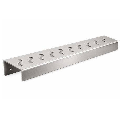 Serene Ocean Wave rectangle shower shelf brushed stainless steel