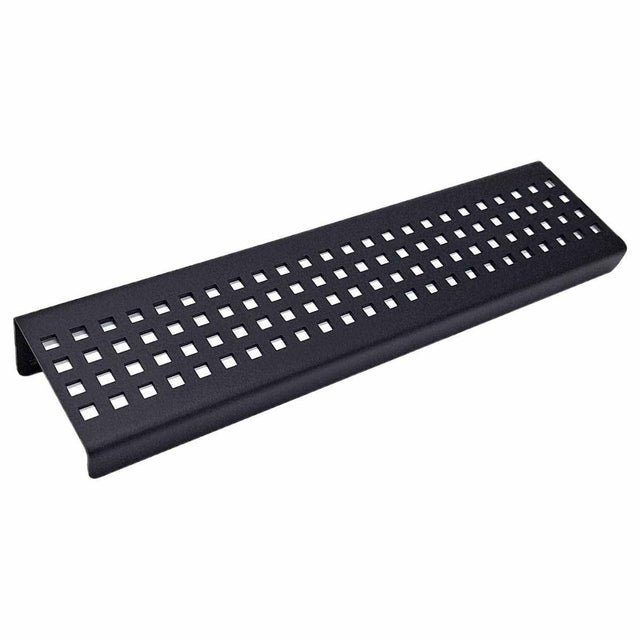 SereneDrains Shower Shelf Stainless Steel Traditional Square - Matte Black