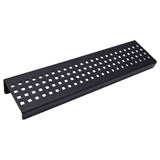 SereneDrains Shower Shelf Stainless Steel - Traditional Square - Black 12 Inch