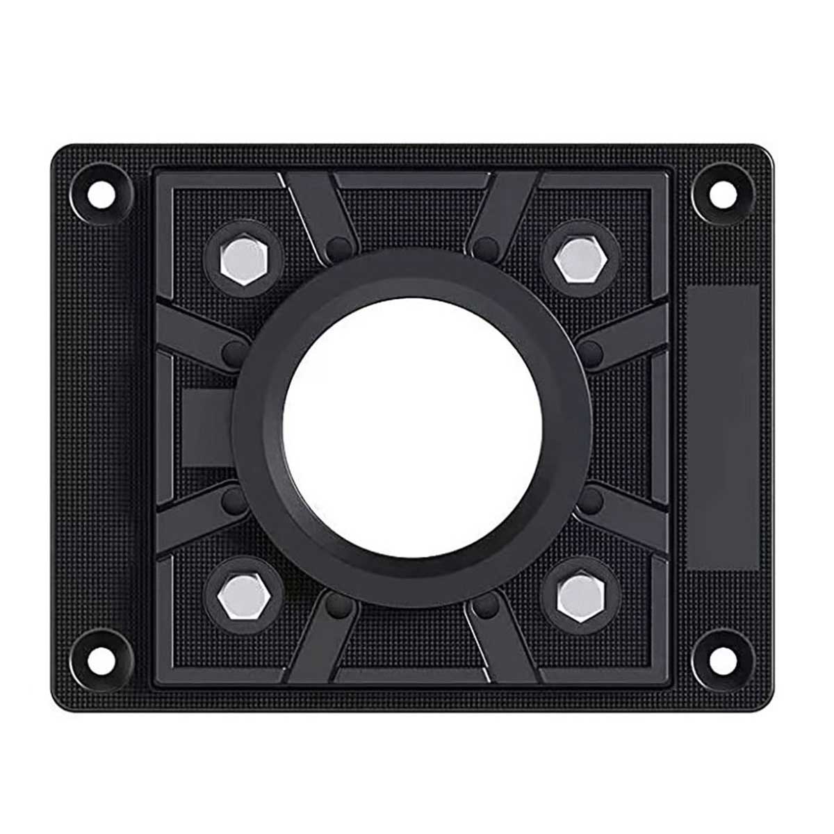 SereneDrains Square PVC 2 Inch Shower Drain Base for Linear Square Shower Drains