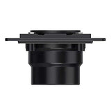 SereneDrains Square PVC 2 Inch Shower Drain Base for Linear Square Shower Drains