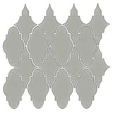 Simpson Desert Trellis Doe Skin matte glass mosaic tile sheet