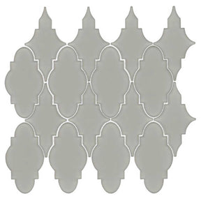 Simpson Desert Trellis Doe Skin matte glass mosaic tile sheet