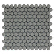 Simpson Desert Dots Doe Skin matte mosaic tile on sheet