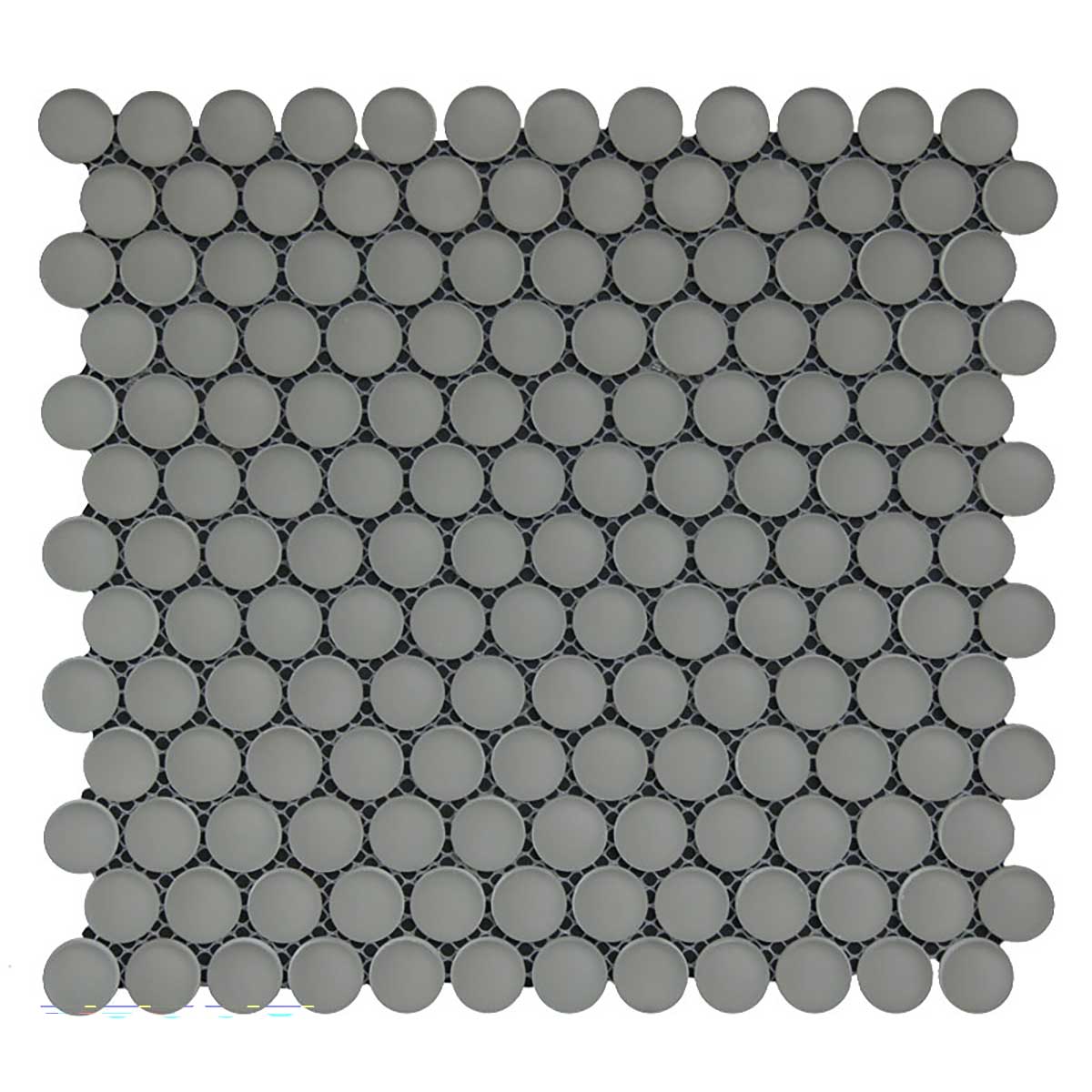 Simpson Desert Dots Doe Skin matte mosaic tile on sheet