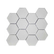 Simpson Desert Hexagon Glass Tile Urban Mist Matte