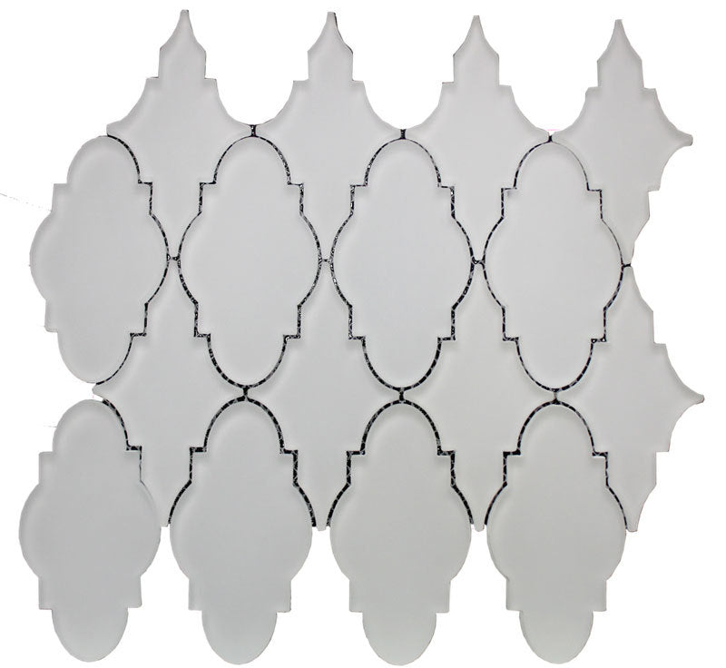 Simpson Desert Trellis Glass Tile Alabastro Matte