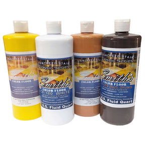 Smiths Paint concrete color stain quart size