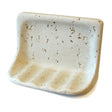 Ivory Travertine Soap Dish for Shower Wall Installation