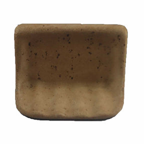 Mocha Travertine Soap Dish for Shower Wall Installation
