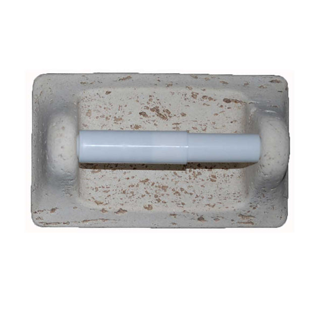 Ivory Travertine Toilet Tissue Holder for Bathroom Wall