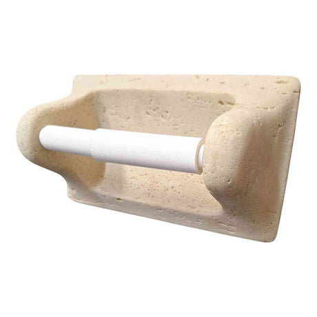 Ivory Stone Toilet Tissue Holder for Bathroom Wall