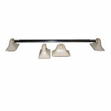Exotic Ivory Cast Stone Towel Bar Bathroom Accessory