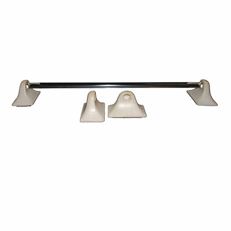 Exotic Ivory Cast Stone Towel Bar Bathroom Accessory