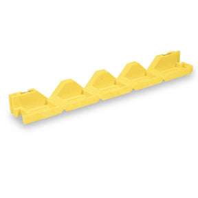 Stringa Level red rigid tile support section with built-in level vial