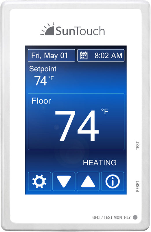 SunStat Command Touch Screen Programmable Thermostat 500850