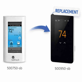SunStat View Programmable Thermostat 500750-SB Floor Heating Thermostat