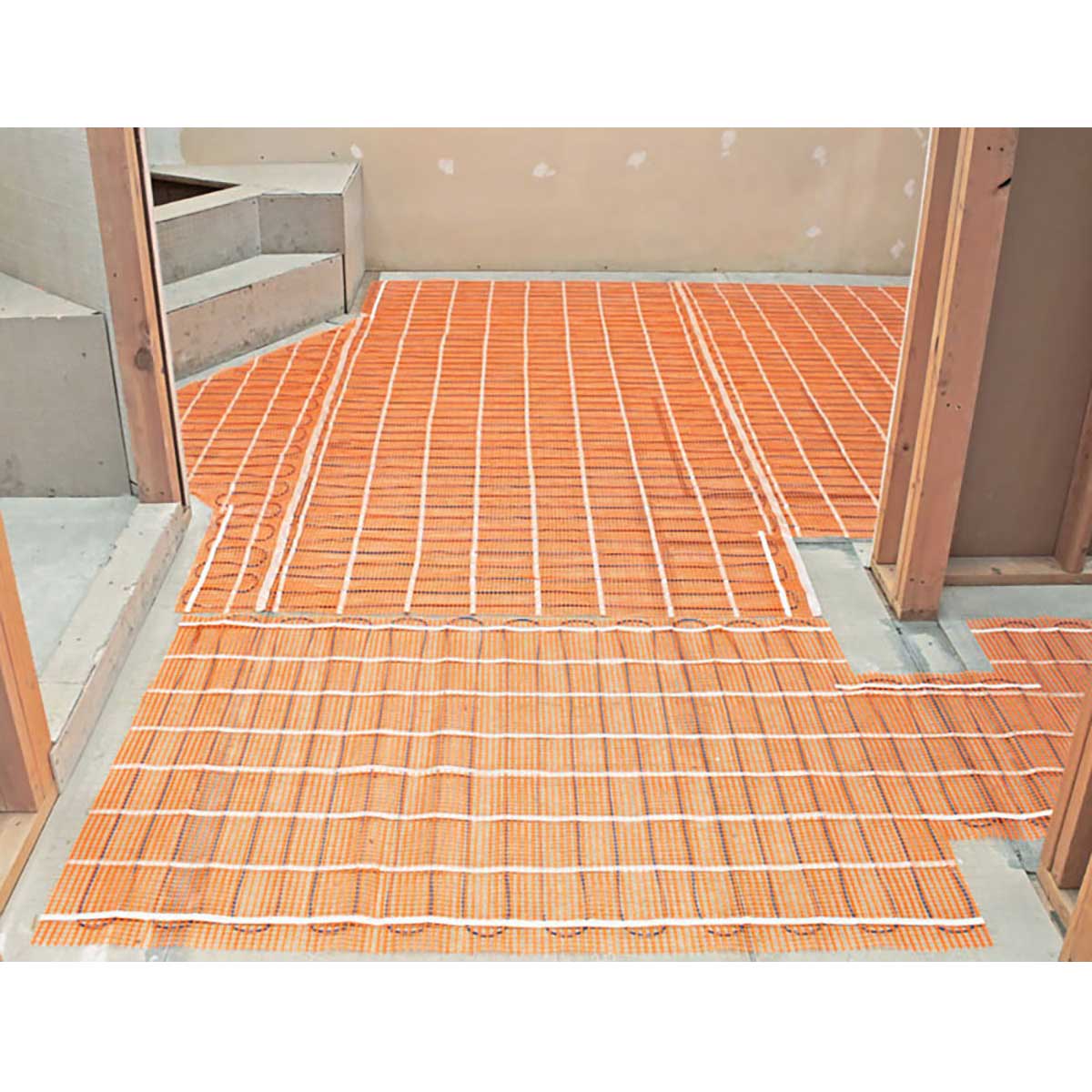 SunTouch Radiant Floor Heating Tape Mat Kit 10 sq ft 2ft Wide 120V