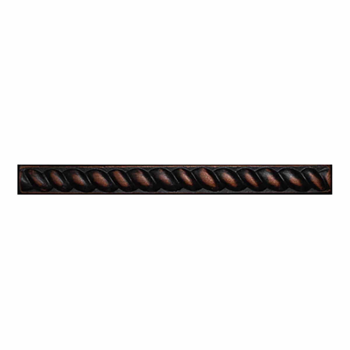 Metal Tile Oil Rubbed Bronze Rope Darlinghurst A8104