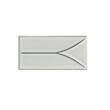 Takao Magnolia 3x6 3D Matte Porcelain Wall Tile - Japanese Zen Relief Tile