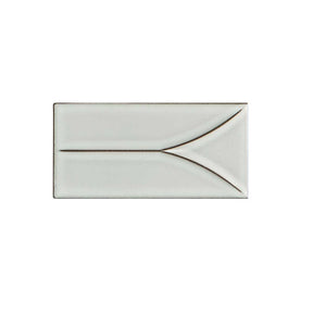 Takao Magnolia 3x6 3D Matte Porcelain Wall Tile - Japanese Zen Relief Tile
