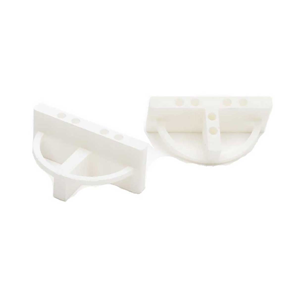 White 1/8 inch (3 mm) TAVY Two-Sided T Spacer for subway tile and offset tile layouts