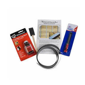 Teak wood mat maintenance repair kit
