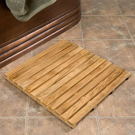 Serene Teak Wood Mat Plantation Grade A
