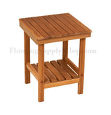 Teak Square Bench Small