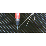 TI-ProBoard Head Deck Screw - Red pen tip on a black surface with white arrows pointing to it