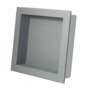 Preformed ready to tile square shower niche with waterproof coating