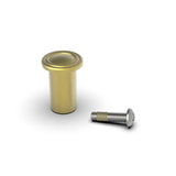 TileWare Boundless Series Tee Hook Traditional For Shelf Only Brushed Gold