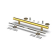 TileWare Straight ADA Grab Bar  Victoria Series Gypsum System Brushed Warm Bronze