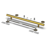 TileWare Straight ADA Grab Bar  Victoria Series Gypsum System Brushed Warm Bronze
