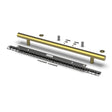 TileWare Straight ADA Grab Bar  Victoria Series Brushed Gold
