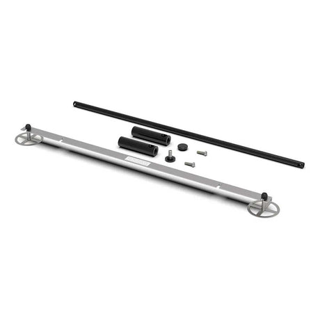 TileWare Promessa 18 inch contemporary towel bar Matte Black